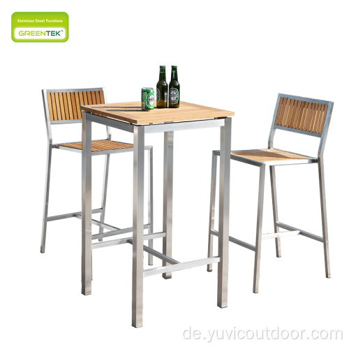 Luxus-Burma Teak Outdoor APL-Rechteckkanal-Set